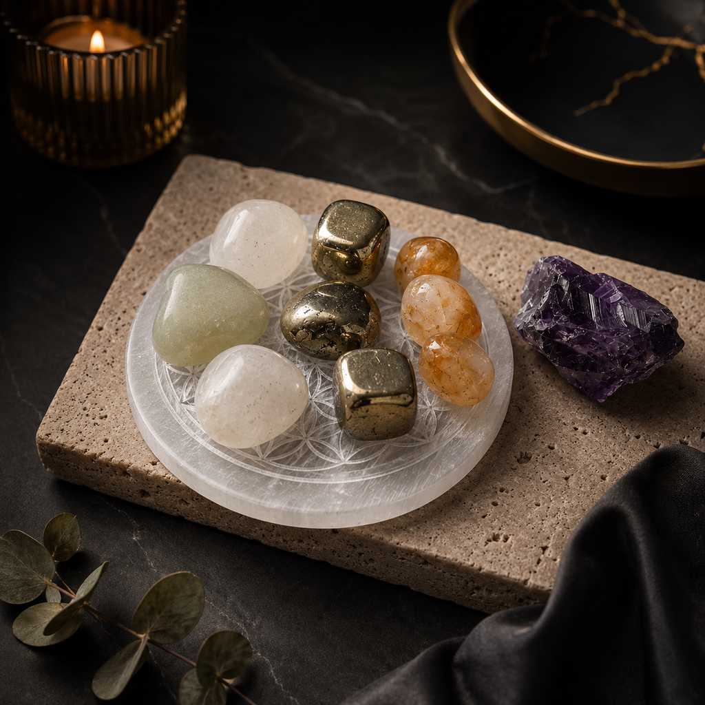 Money Magnet Crystal Set