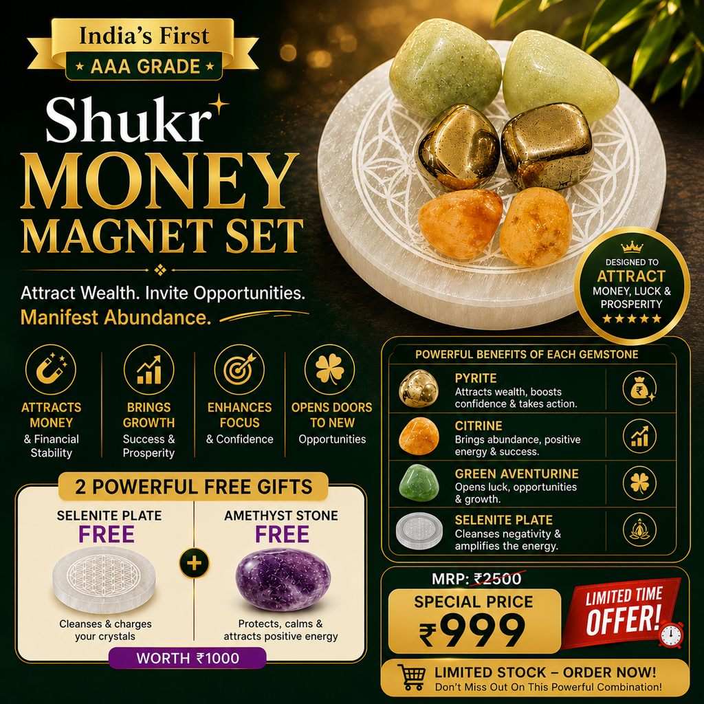 Money Magnet Crystal Set